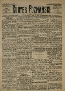 Kurier Poznański 1894.01.11 R.23 nr7