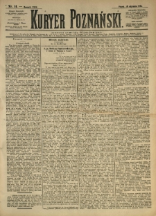Kurier Poznański 1894.01.19 R.23 nr14