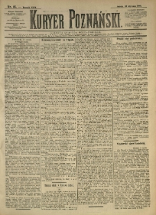 Kurier Poznański 1894.01.20 R.23 nr15