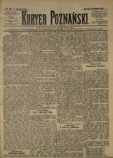 Kurier Poznański 1894.01.25 R.23 nr19