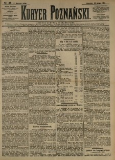 Kurier Poznański 1894.02.22 R.23 nr42