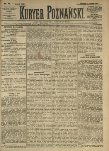 Kurier Poznański 1894.04.01 R.23 nr74