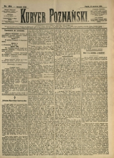 Kurier Poznański 1894.06.15 R.23 nr134