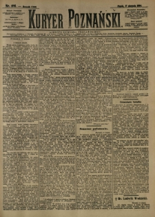 Kurier Poznański 1894.08.17 R.23 nr186