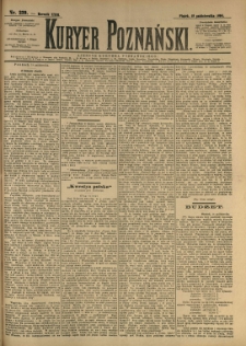 Kurier Poznański 1894.10.19 R.23 nr239