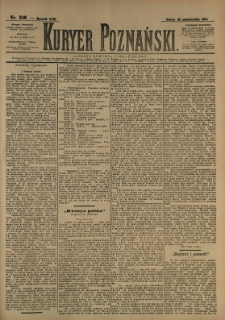 Kurier Poznański 1894.10.20 R.23 nr240