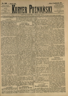 Kurier Poznański 1894.10.27 R.23 nr246
