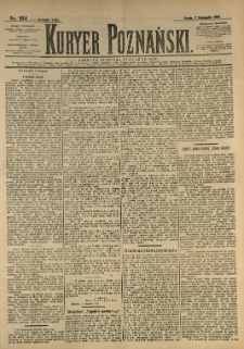 Kurier Poznański 1894.11.07 R.23 nr254