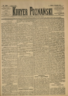 Kurier Poznański 1894.11.09 R.23 nr256