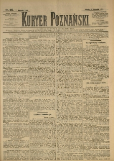 Kurier Poznański 1894.11.10 R.23 nr257