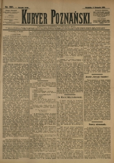 Kurier Poznański 1894.11.11 R.23 nr258