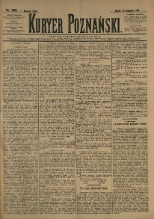 Kurier Poznański 1894.11.16 R.23 nr262