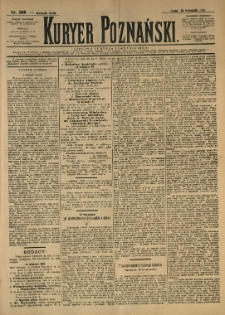 Kurier Poznański 1894.11.21 R.23 nr266