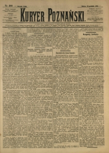 Kurier Poznański 1894.12.15 R.23 nr285