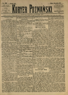 Kurier Poznański 1894.12.22 R.23 nr291