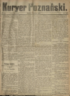 Kurier Poznański 1874.01.08 R.3 nr5