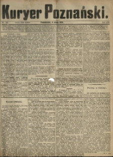 Kurier Poznański 1874.02.09 R.3 nr31