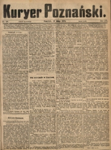 Kurier Poznański 1874.02.19 R.3 nr40