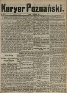 Kurier Poznański 1874.11.17 R.3 nr263