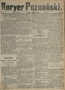 Kurier Poznański 1874.11.21 R.3 nr267