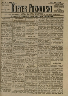 Kurier Poznański 1891.04.17 R.20 nr87