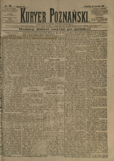 Kurier Poznański 1891.04.23 R.20 nr92