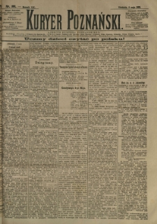 Kurier Poznański 1891.05.03 R.20 nr101