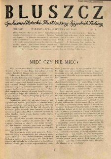 Bluszcz. Społeczno literacki ilustrowany tygodnik kobiecy 1930.01.18 R.63 nr3