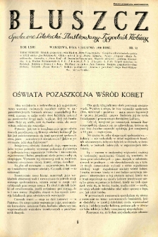 Bluszcz. Społeczno literacki ilustrowany tygodnik kobiecy 1930.08.09 R.63 nr32