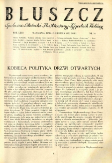 Bluszcz. Społeczno literacki ilustrowany tygodnik kobiecy 1930.08.23 R.63 nr34