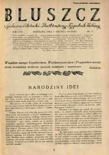 Bluszcz. Społeczno literacki ilustrowany tygodnik kobiecy 1930.12.27 R.63 nr52