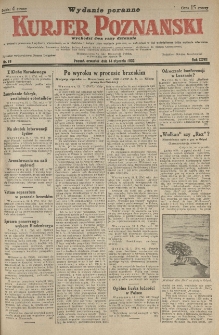 Kurier Poznański 1932.01.14 R.27 nr19
