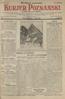 Kurier Poznański 1932.01.17 R.27 nr25