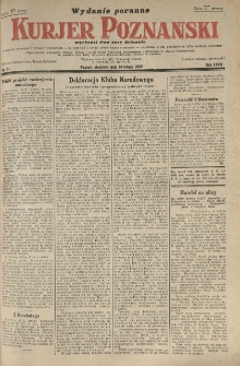 Kurier Poznański 1932.02.14 R.27 nr71