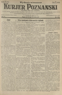 Kurier Poznański 1932.04.14 R.27 nr171