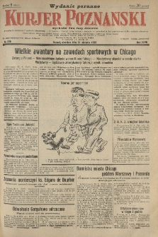 Kurier Poznański 1932.08.21 R.27 nr379