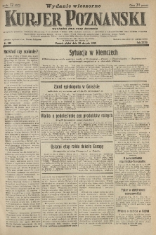 Kurier Poznański 1932.08.26 R.27 nr388