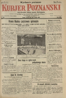Kurier Poznański 1932.09.20 R.27 nr429