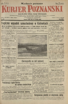 Kurier Poznański 1932.09.21 R.27 nr431