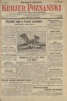 Kurier Poznański 1932.09.22 R.27 nr433