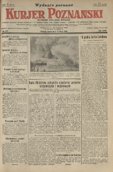 Kurier Poznański 1932.05.21 R.27 nr227