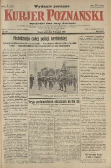Kurier Poznański 1932.11.05 R.27 nr507