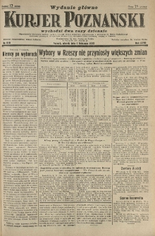 Kurier Poznański 1932.11.08 R.27 nr510