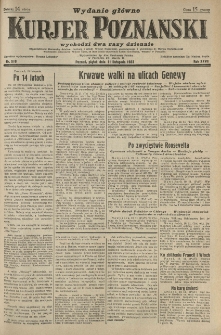 Kurier Poznański 1932.11.11 R.27 nr516