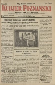 Kurier Poznański 1932.11.21 R.27 nr533