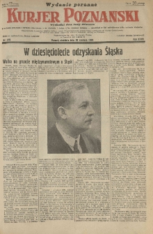 Kurier Poznański 1932.06.19 R.27 nr275