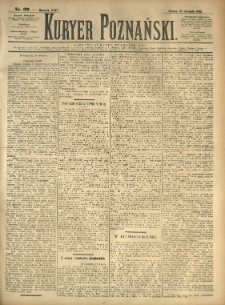 Kurier Poznański 1895.08.31 R.24 nr199