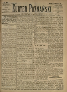 Kurier Poznański 1895.10.25 R.24 nr246