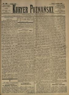 Kurier Poznański 1895.11.13 R.24 nr261