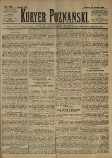 Kurier Poznański 1895.11.24 R.24 nr270